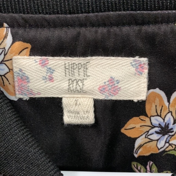 Hippie Rose Floral jacket, lined, size L very good condition see measurements - Picture 2 of 6